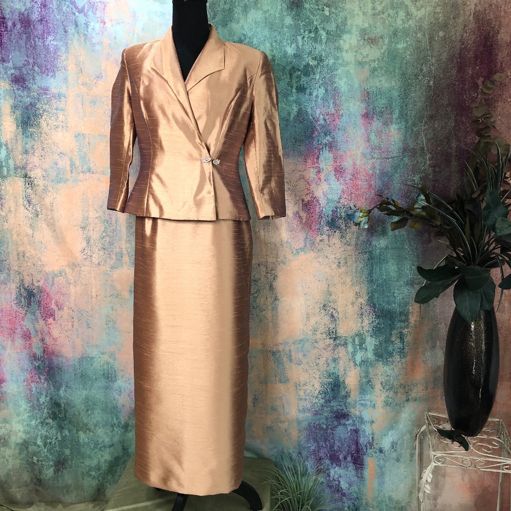 💛 Alex Evenings Simply elegant Formal Skirt Suit